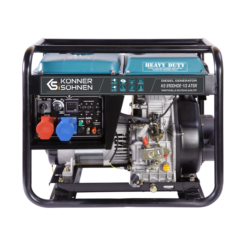 Генератор дизельний KONNER&SOHNEN (KS 8100HDE-1/3 ATSR)